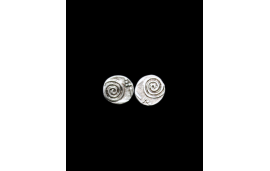 Nickel free hypoallergenic stud earrings with Universe inspired motif