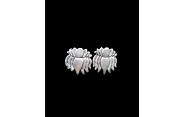 Nickel free hypoallergenic Bee stud earrings