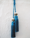 Handmade mini tassels and tassels for furniture with oriental design