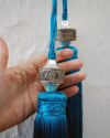 Handmade mini tassels and tassels for furniture with oriental design