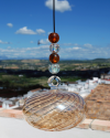 Palla di vetro soffiato: talismano, palla da strega, acchiappasole