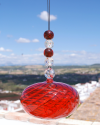 Decorative glass balls for hanging: talisman, witchball, suncatcher