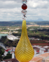 Attrape-soleil, boule de sorcière et talisman en forme de larme en verre soufflé 