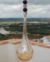 Attrape-soleil, boule de sorcière et talisman en forme de larme en verre soufflé 