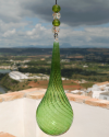 Attrape-soleil, boule de sorcière et talisman en forme de larme en verre soufflé 