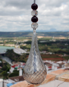 Attrape-soleil, boule de sorcière et talisman en forme de larme en verre soufflé 