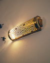Wandleuchte Kupfer, Art Déco verschmolzen mit deko orientalisch