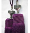 Tassels and curtain holdbacks in small with Moroccan design
