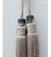 Handmade mini tassels and tassels for furniture with oriental design