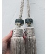 Handmade mini tassels and tassels for furniture with oriental design