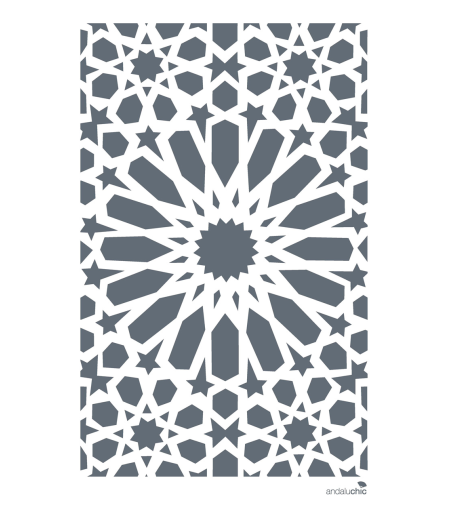 Kitchen towel with monochromatic geometric patterns