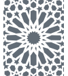 Strofinacci o decorazione da parete con motivi geometrici in grigio antracite